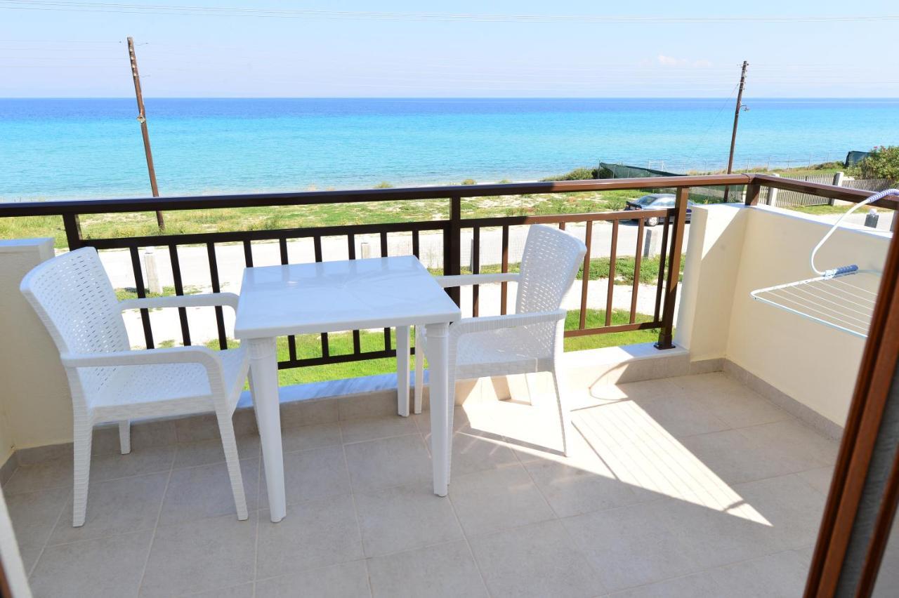 Skentos Apartments Sea View Polikhronon Exteriör bild